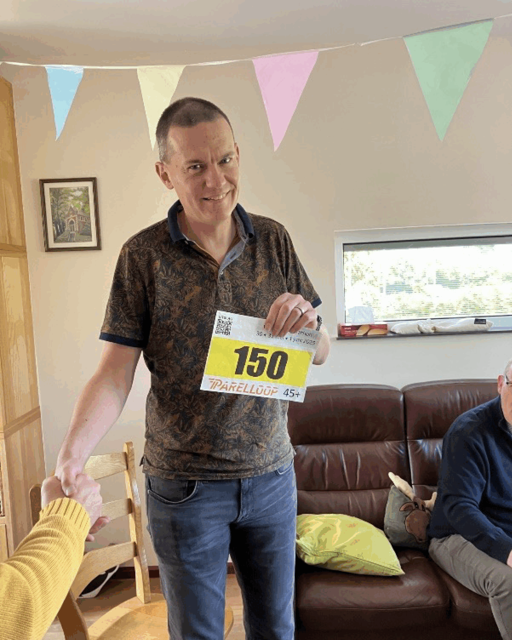 Luc Palmen klaar voor de Brunssum Marathon Challenge!